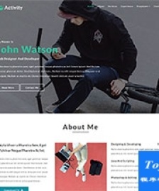 web Developer前端開發(fā)作品案例網頁模板