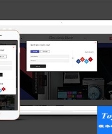 數(shù)碼產(chǎn)品電子商務購物商城html5模板