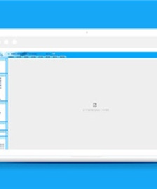 淡藍(lán)色系統(tǒng)后臺(tái)管理模板下載-HTML5模板