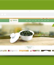 通用綠色茶葉制作公司網(wǎng)站模板下載