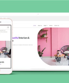 粉色簡潔鐵藝家居生活HTML5網(wǎng)站模板