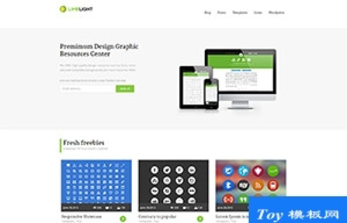 極簡web designer 圖標(biāo)設(shè)計師作品模板-Toy模板網(wǎng)編號19397