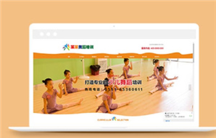 簡潔舞蹈培訓(xùn)學(xué)校網(wǎng)站模板下載-Toy模板網(wǎng)編號7357