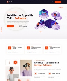IT軟件設計服務公司網(wǎng)站模板-公司企業(yè)