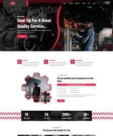 HTML5汽車(chē)服務(wù)公司宣傳網(wǎng)站模板