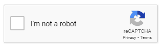 HTML頁面加載reCAPTCHA 腳本效果圖
