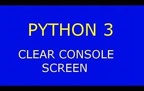 如何使用Python清屏？